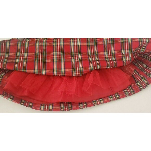 Speechless Kids Red Plaid Holiday Christmas Dress - Picture 6 of 9
